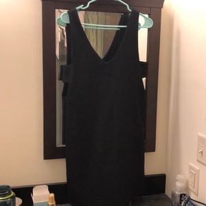 Black cocktail dress